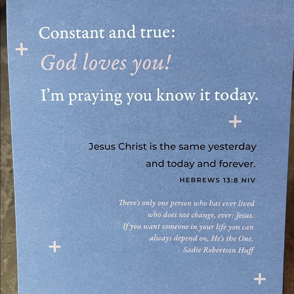 Celebrate the Good Pass-Along Notes by Sadie Robertson Huff - Blue and Gold - Picture 6 of 7